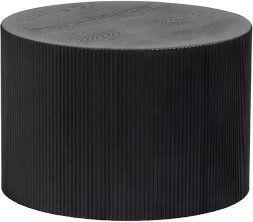 SANNE BIJZETTAFEL ROND ZWART