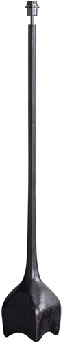 FOSS LAMPENVOET ALUMINIUM ANTIQUE ZWART/BRUIN