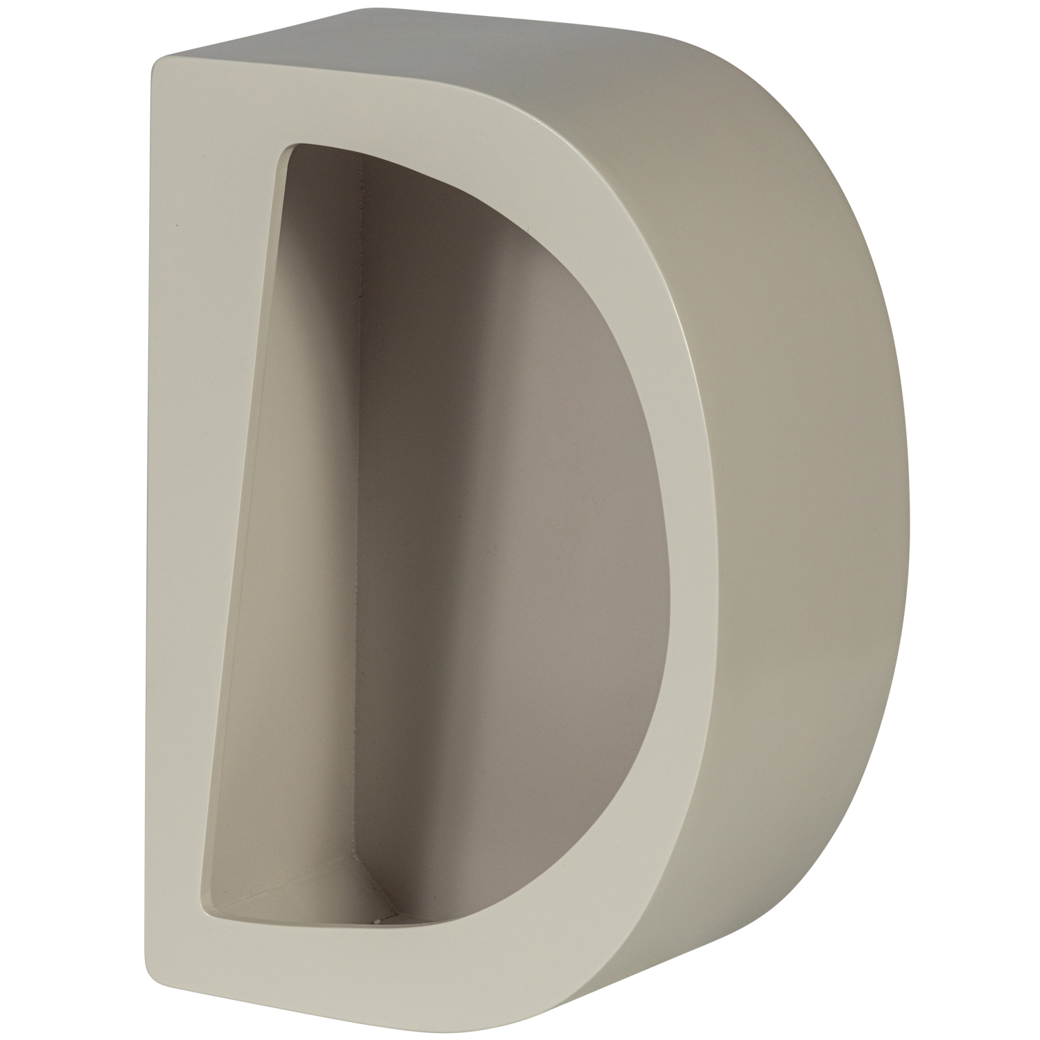 WOOOD Wanddeco Noam Halfrond Hout Dust 15X35X24Cm