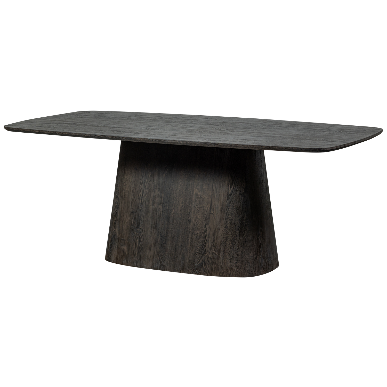 LEAH EETTAFEL MDF DONKERBRUIN 200x105CM afbeelding