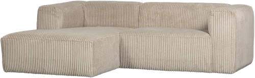 BEAN CHAISE LONGUE LINKS GROVE RIBSTOF TRAVERTIN