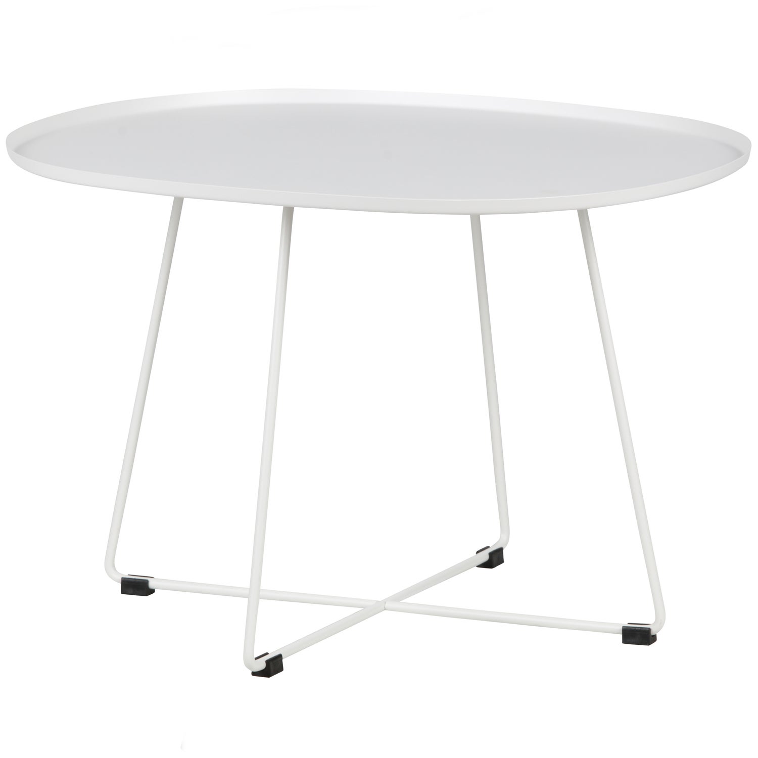 WOOOD Bijzettafel Otis Extra Large Wit