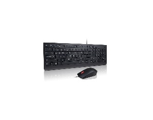 Lenovo 4X30L79922 toetsenbord Inclusief muis Universeel USB QWERTY Zwart afbeelding
