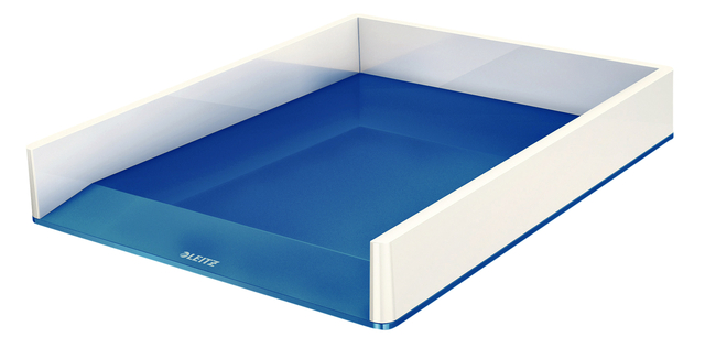 Brievenbak Leitz WOW wit/blauw afbeelding