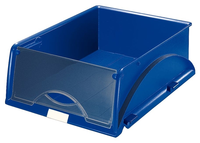 Sorteerbak Leitz 5231 Sorty met klep blauw afbeelding