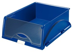 Leitz 5210 Plus brievenbak met lade blauw Leitz 5210 Plus brievenbak met lade blauw