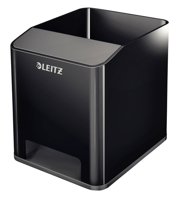 Pennenkoker Leitz Duokleur zwart/grijs afbeelding