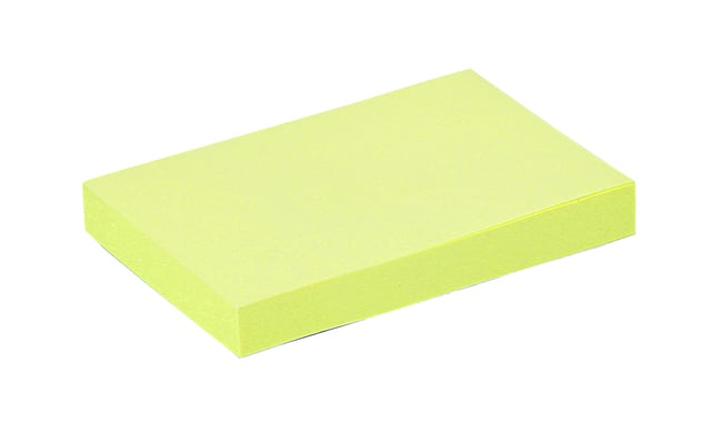 Memoblok Quantore 51x76mm geel 100 vel afbeelding
