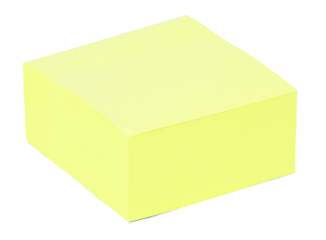 Memoblok Quantore 76x76mm 400 geel 400 vel afbeelding