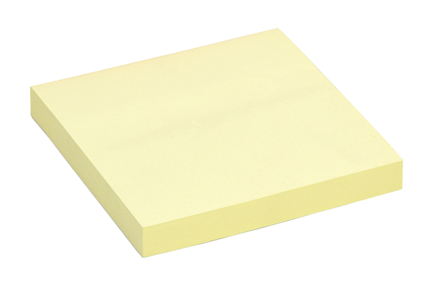 Memoblok Quantore 76x76mm geel 100 vel afbeelding