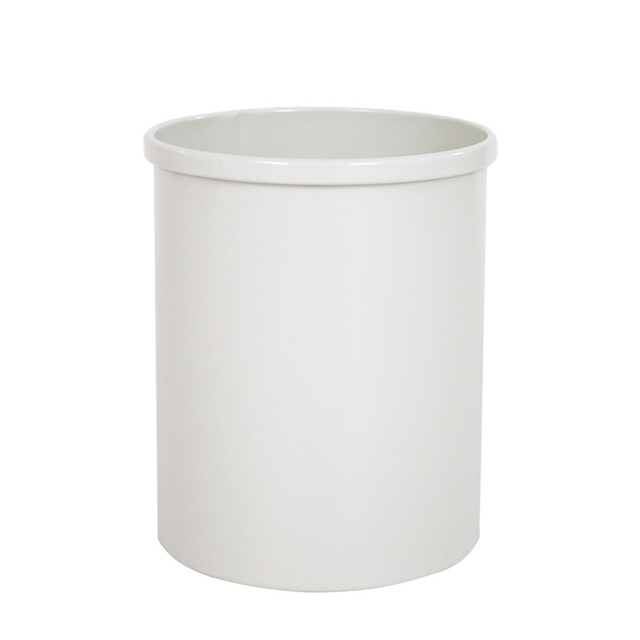 Papierbak Vepabins rond 15liter grijswit afbeelding