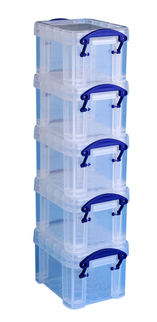 Opbergbox Really Useful 0.14 liter 90x65x55mm 5 stuks afbeelding