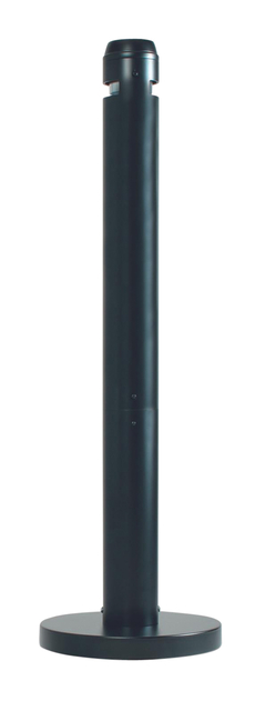 Asbak Rubbermaid Smokers&apos; Pole vrijstaand zwart afbeelding