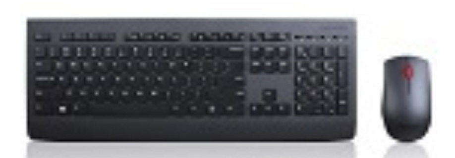 Lenovo 4X30H56816 toetsenbord Inclusief muis Universeel RF Draadloos Zwart afbeelding