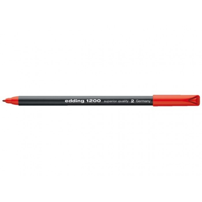 Fineliner edding 1200 002 fijn rood afbeelding