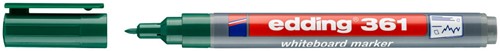 Whiteboardmarker edding 361 rond 1mm groen