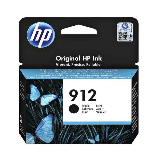 Inktcartridge HP 3YL80AE 912 zwart afbeelding