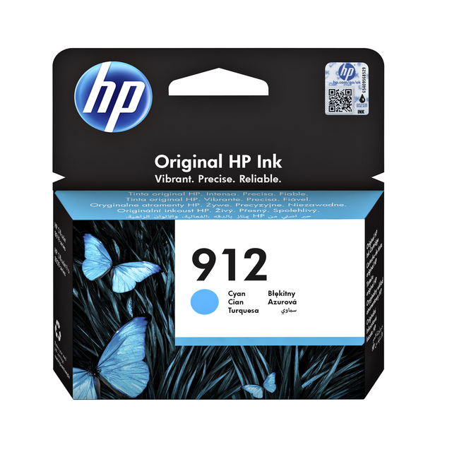 Inktcartridge HP 3YL77AE 912 blauw afbeelding