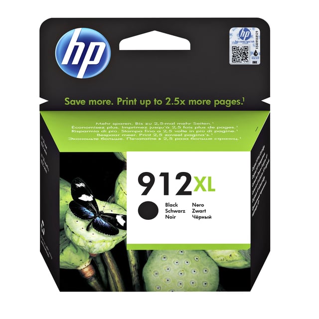 Inktcartridge HP 3YL84AE 912XL zwart afbeelding