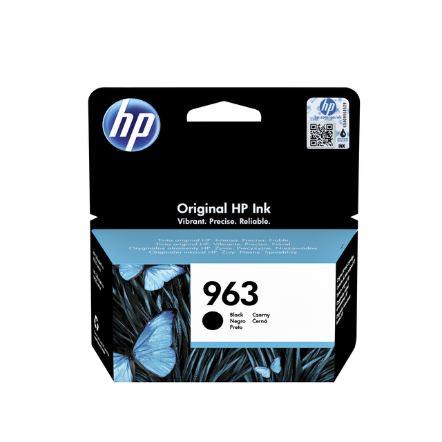 Inktcartridge HP 3JA26AE 963 zwart afbeelding