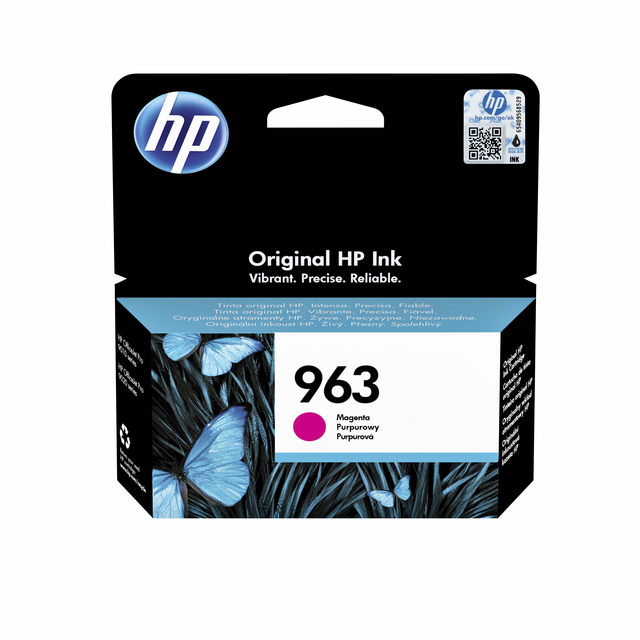 Inktcartridge HP 3JA24AE 963 rood afbeelding