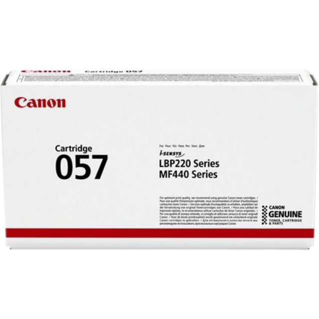 Tonercartridge Canon 057 zwart afbeelding