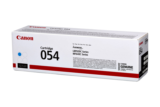 Tonercartridge Canon 054 blauw afbeelding