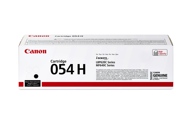 Tonercartridge Canon 054H zwart afbeelding