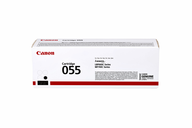 Tonercartridge Canon 055 zwart afbeelding