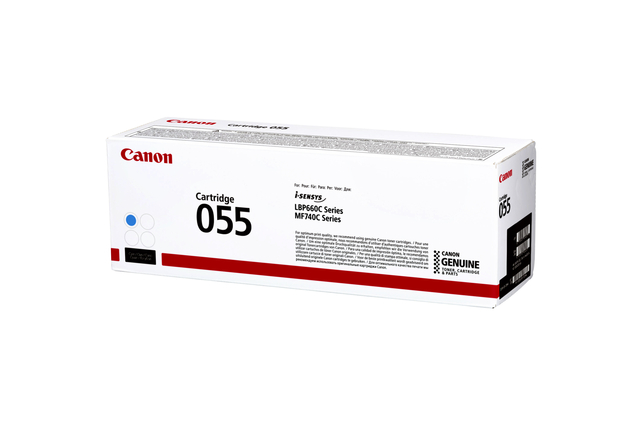 Tonercartridge Canon 055 blauw afbeelding