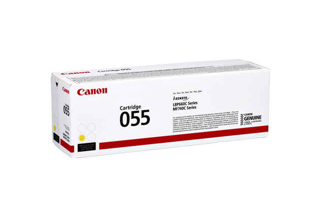 Tonercartridge Canon 055 geel afbeelding