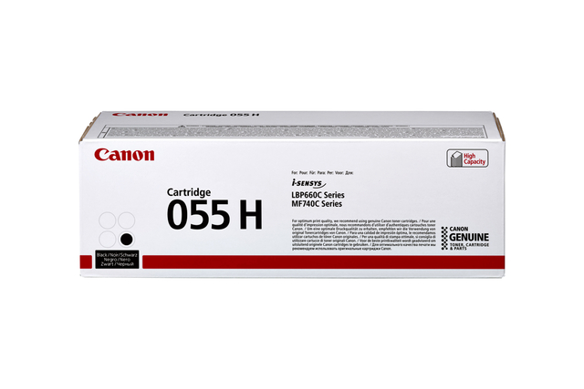 Tonercartridge Canon 055H zwart afbeelding