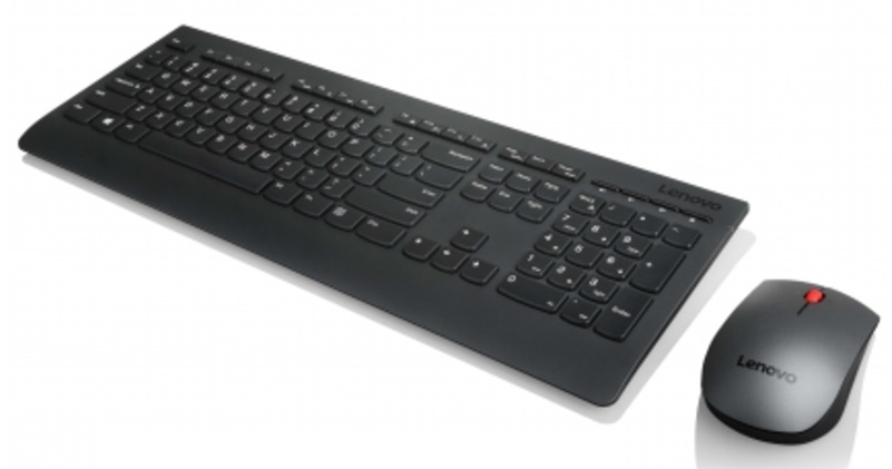 Lenovo 4X30H56803 toetsenbord Inclusief muis Kantoor RF Draadloos Tsjechisch Zwart afbeelding