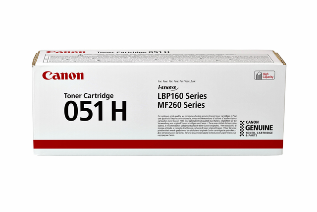 Tonercartridge Canon 051H zwart afbeelding