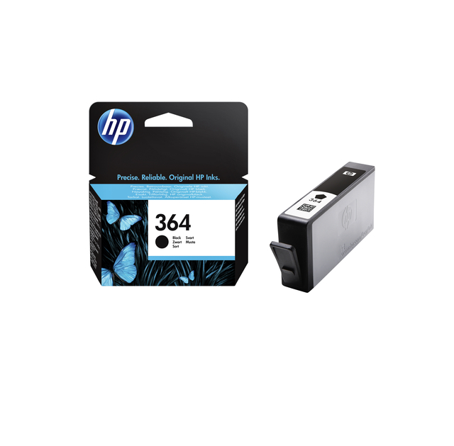 Inktcartridge HP CB316EE 364 zwart afbeelding