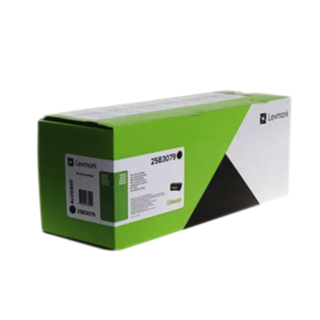 Tonercartridge Lexmark 25B3079 zwart afbeelding