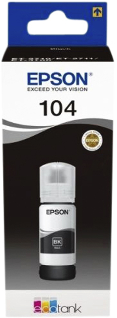 Navulinkt Epson 104 T00P140 zwart afbeelding