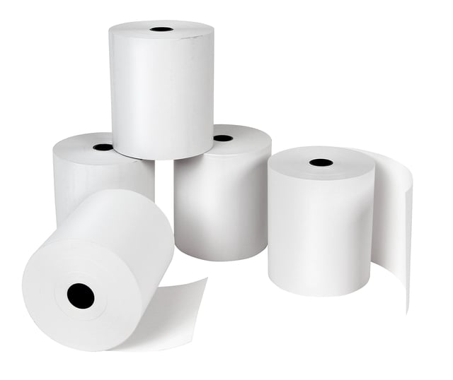 Telrol Qbasic 58mmx43m, kern Ø12mm thermisch afbeelding