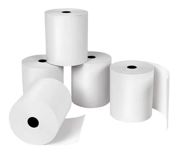 Telrol Qbasic 80mmx43m, kern Ø12mm thermisch afbeelding