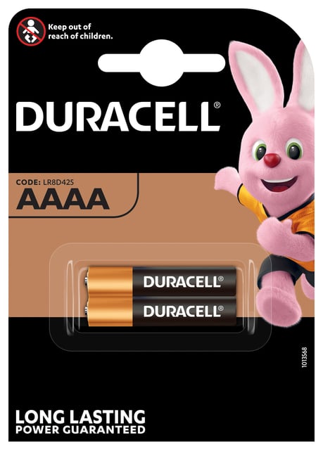 Batterij Duracell 2x AAAA Ultra alkaline afbeelding