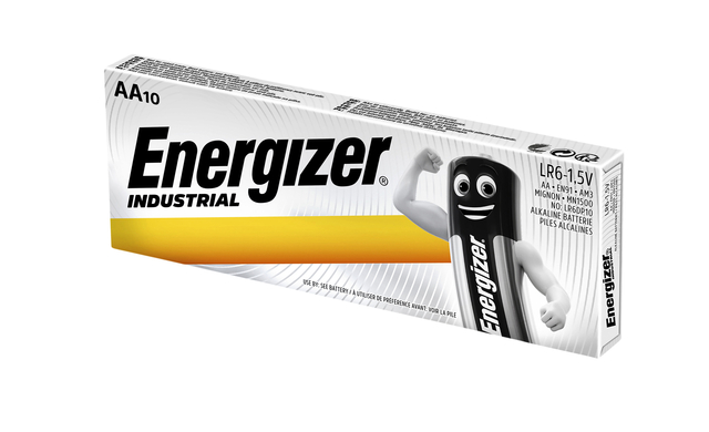 Batterij Energizer Industrial 10x AA alkaline afbeelding
