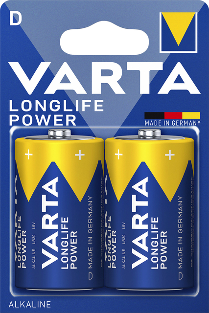 Batterij Varta Longlife Power 2xD afbeelding
