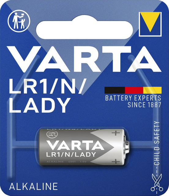 Batterij Varta LR1 alkaline blister à 1stuk afbeelding