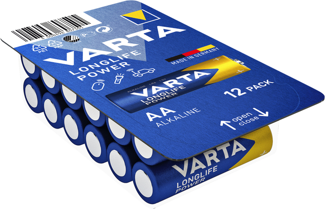 Batterij Varta Longlife Power big box 12xAA afbeelding