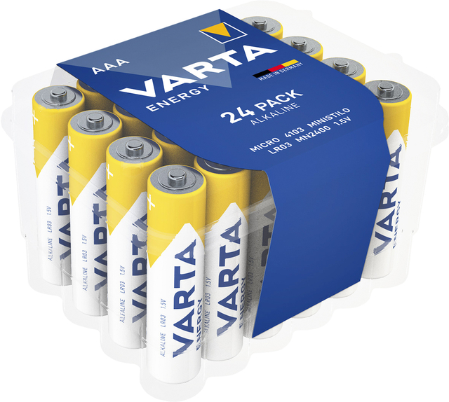 Batterij Varta Energy 24xAAA voordeelbox afbeelding