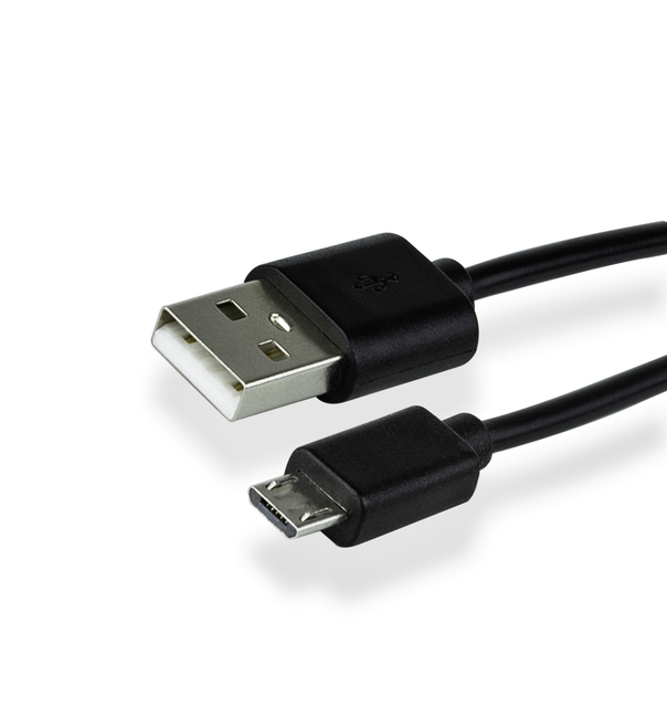 Kabel Green Mouse USB Micro-A 2.0 1 meter zwart — Foto 2 van 2