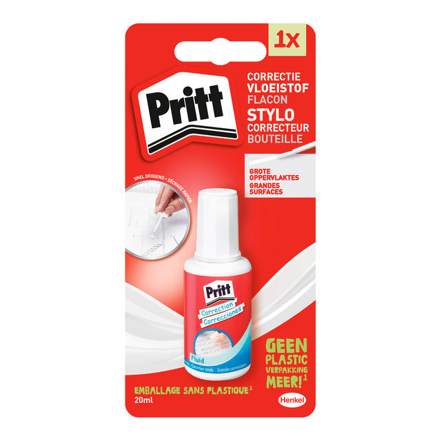 Correctievloeistof Pritt Correct-it 20ml blister afbeelding