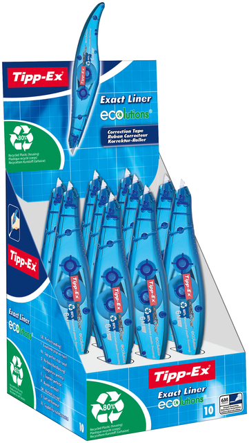 Correctietape Tipp-Ex exact liner ecolutions 5mmx6m — Foto 2 van 2