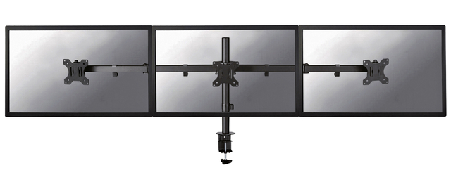 Monitorarm Neomounts D550D3 10-27" zwart afbeelding