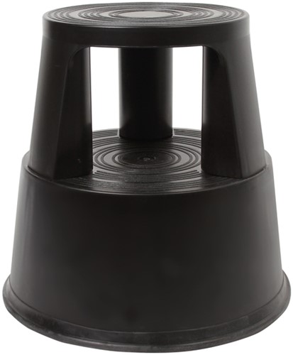 Opstapkruk Quantore 42cm kunststof zwart